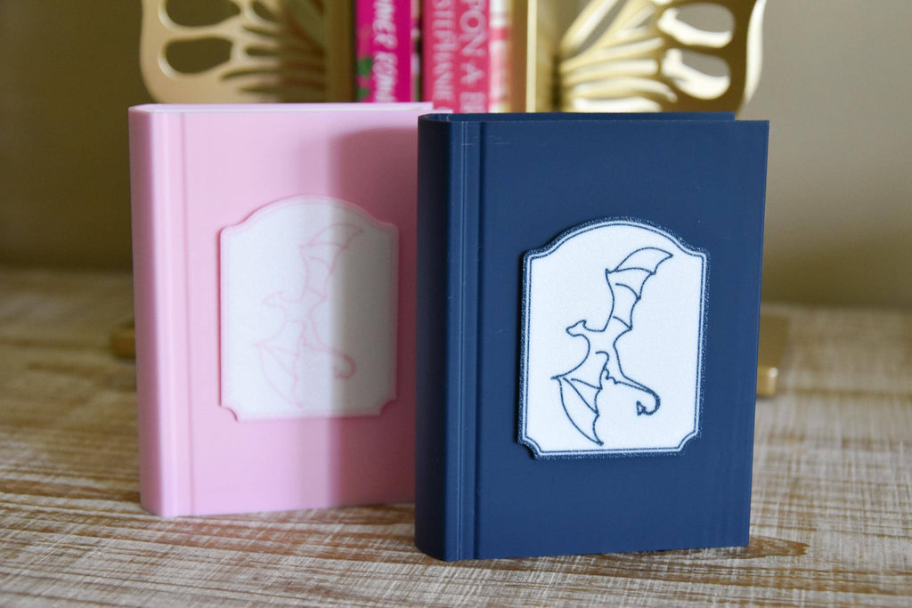 Book-Shaped Bookmark Holder- Dragon
