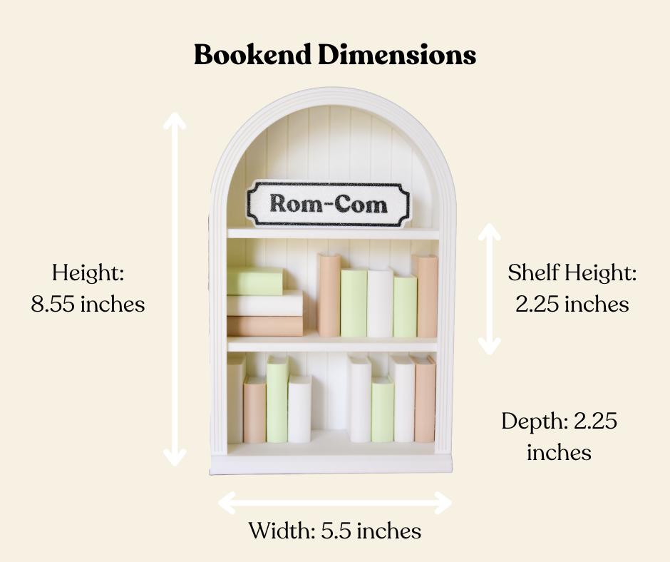 Arched Bookshelf Bookend