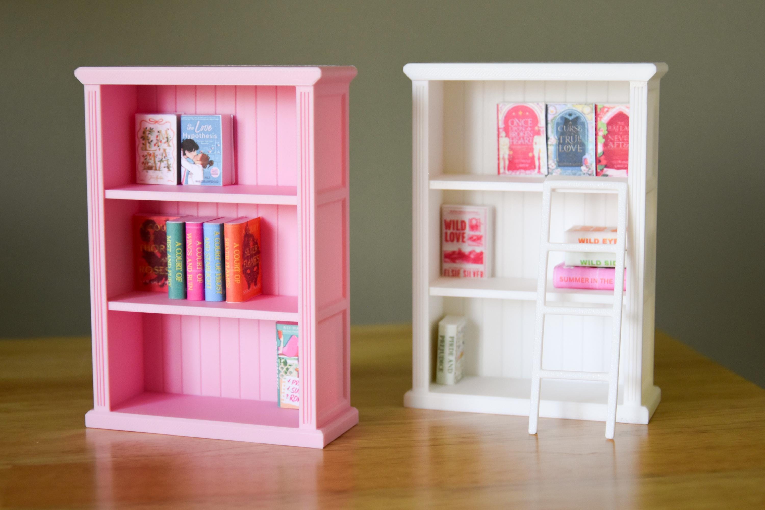 Classic Mini Bookshelf- 1:12 scale