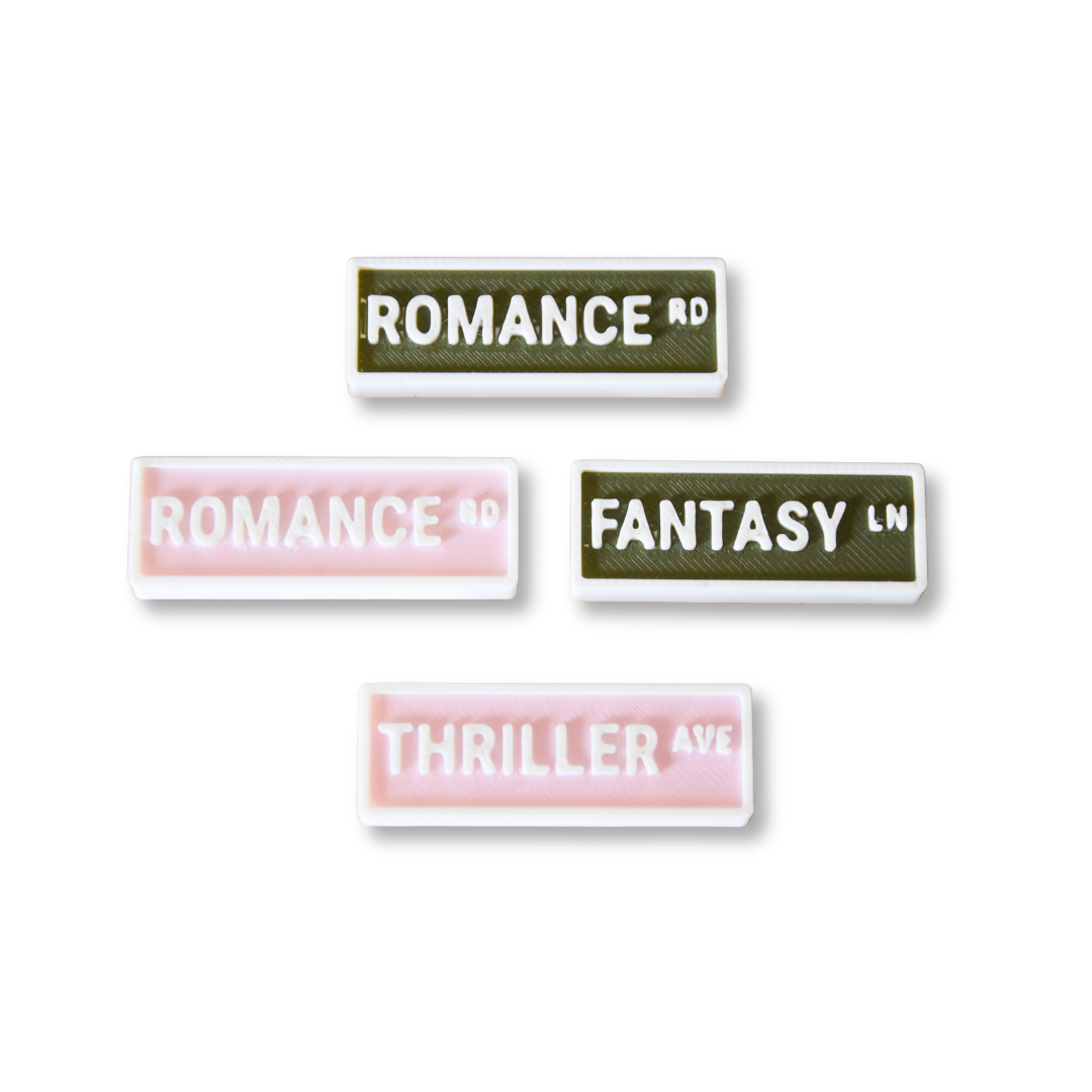 Street Genre Signs- Mini 1:12 scale