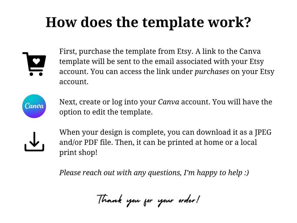 Blank Mini Book Template- Digital Download