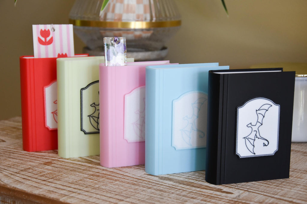 Book-Shaped Bookmark Holder- Dragon