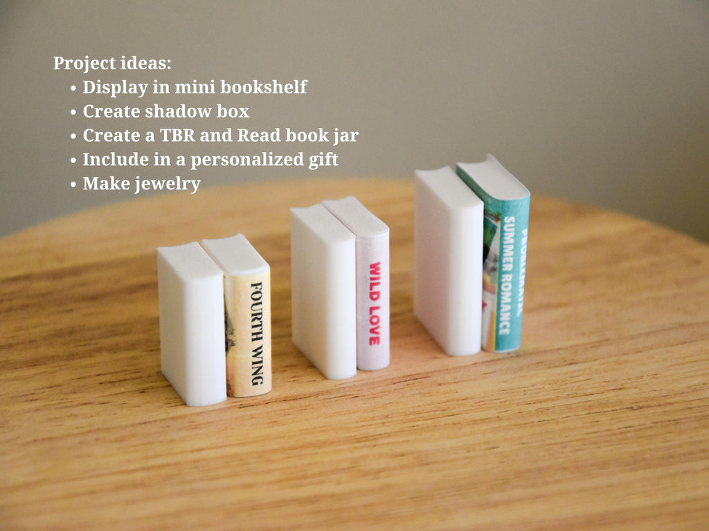 Blank Mini Book Template- Digital Download