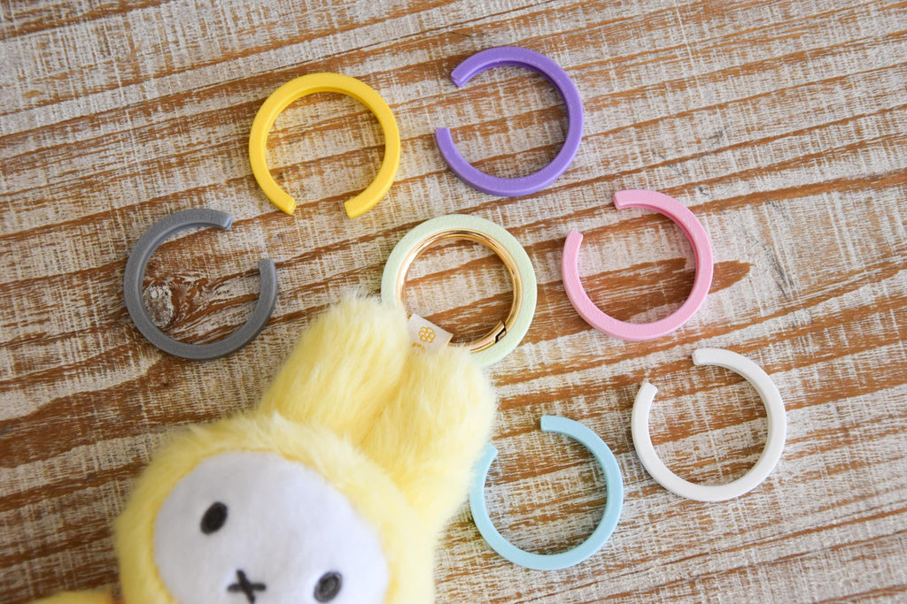 Keyring Protector Latch 3 Pack- Compatible with Monster Keychains