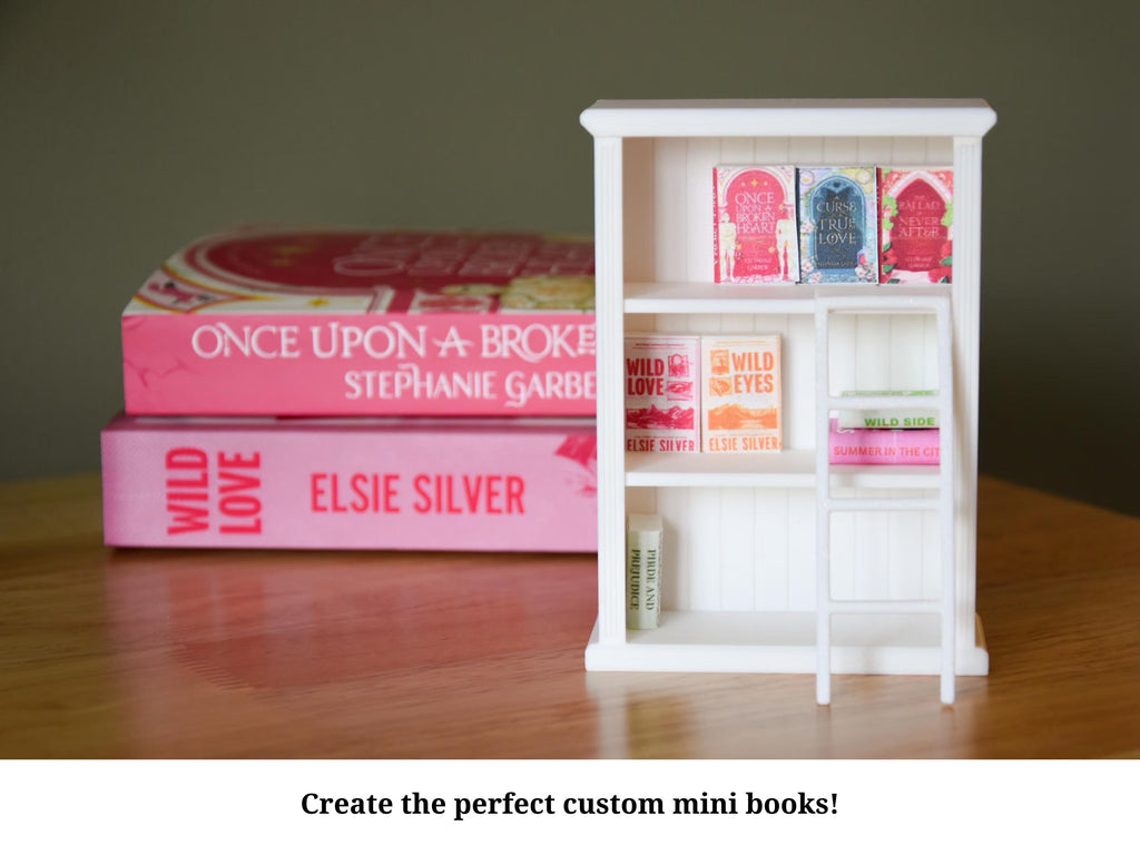 Blank Mini Book Template- Digital Download
