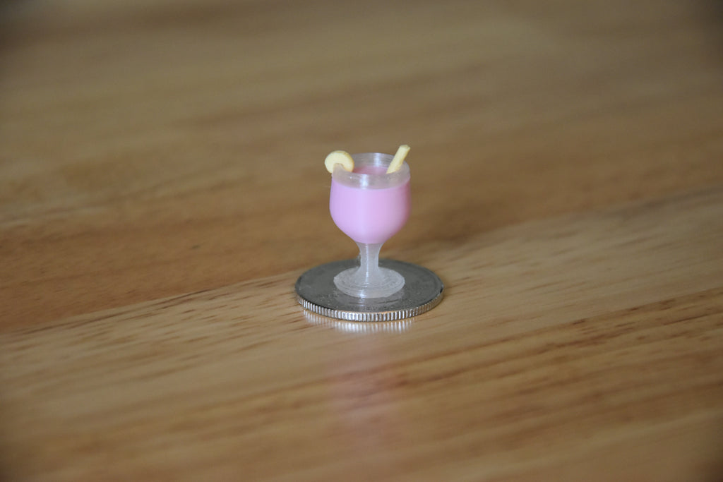Pink Lemonade Drink- Mini 1:12 scale