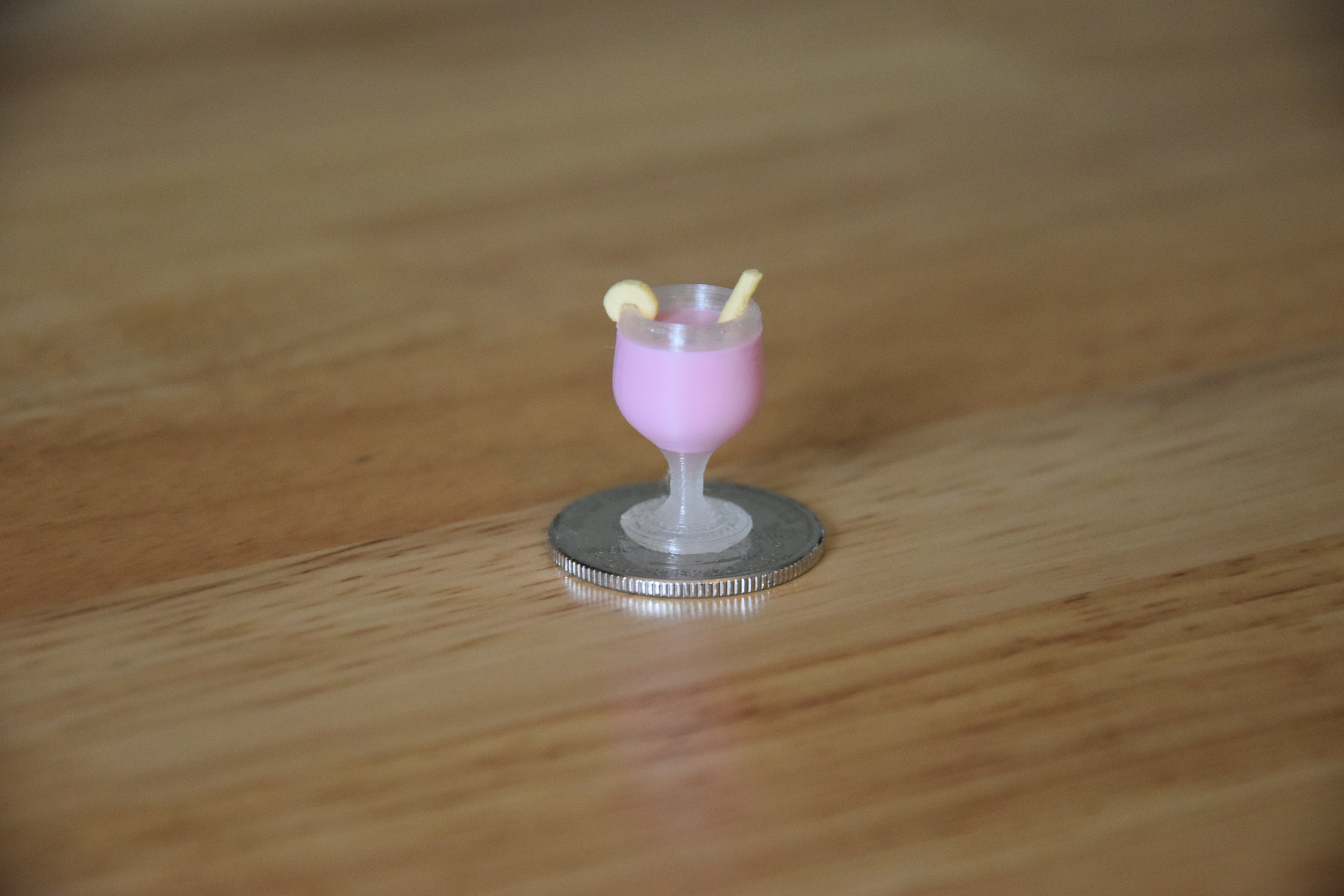 Pink Lemonade Drink- Mini 1:12 scale
