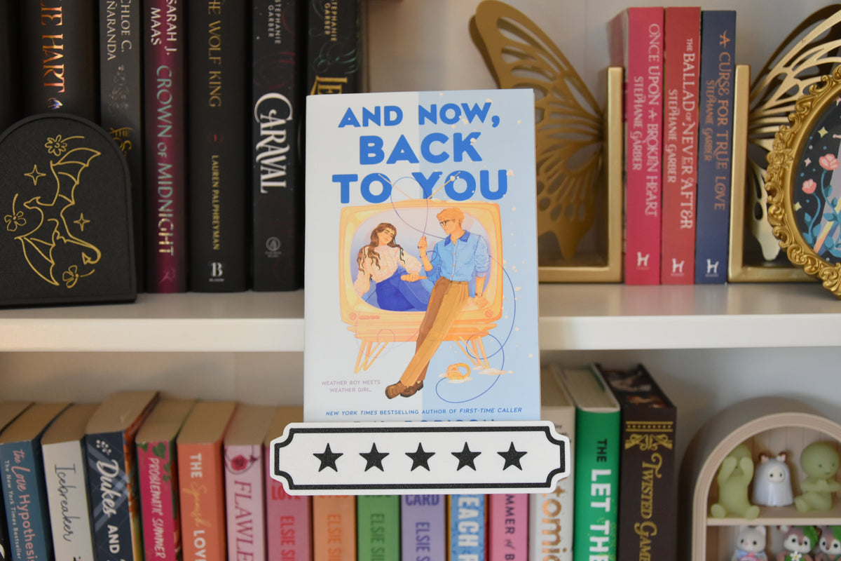 5 Stars- Floating Book Display Trim