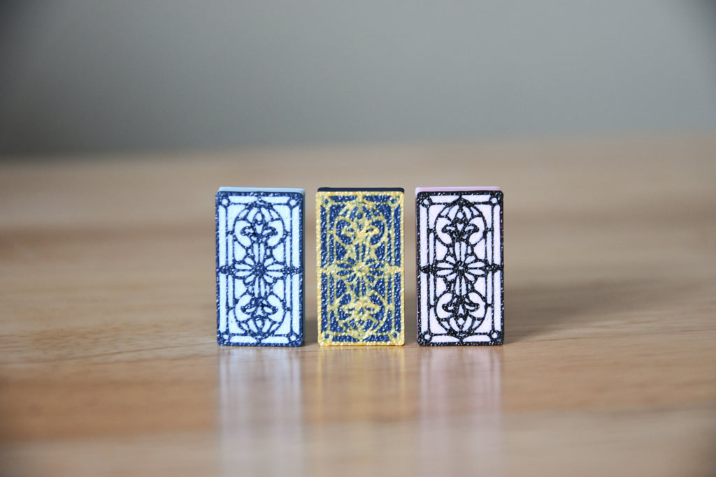 Rectangle Stained Glass Art- Mini 1:12 scale