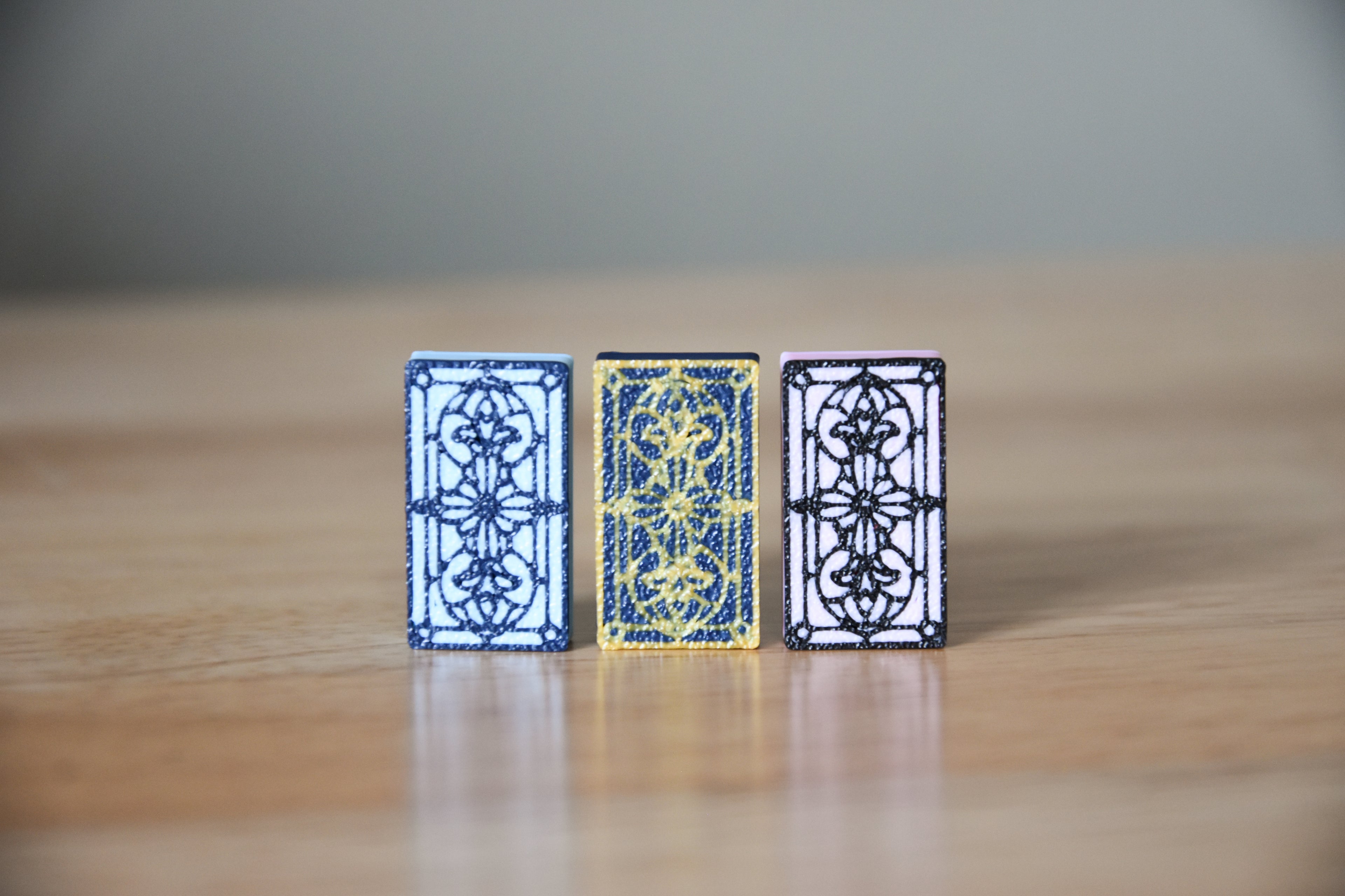Rectangle Stained Glass Art- Mini 1:12 scale