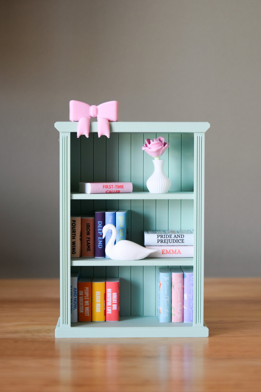 Classic Mini Bookshelf- 1:12 scale