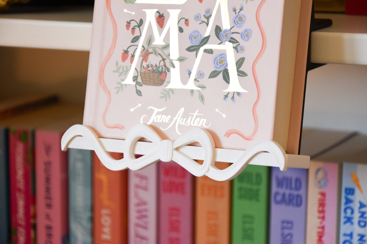 Bow- Floating Book Display Trim