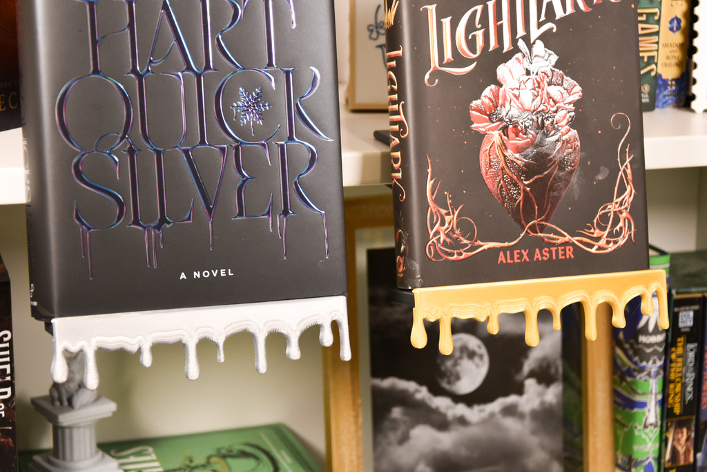 Metal Dripping- Floating Book Display Trim