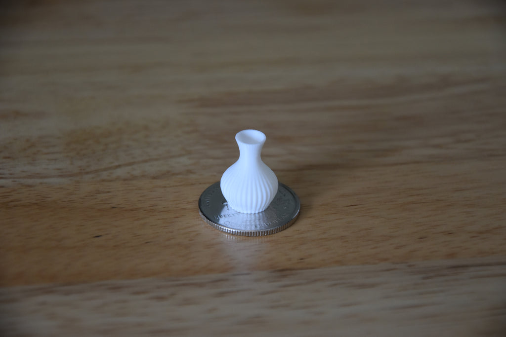 Rose with Vase- Mini 1:12 scale