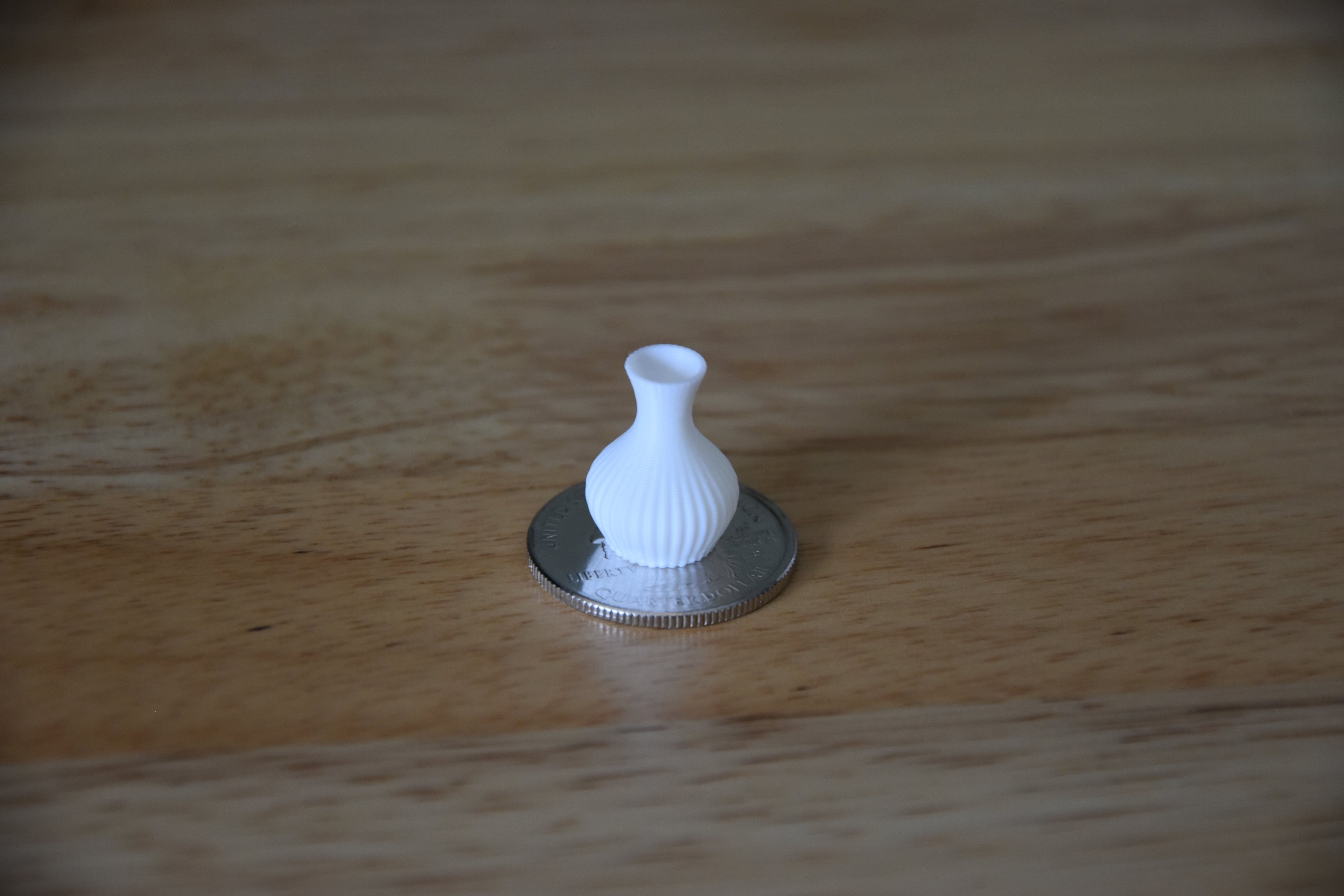 Rose with Vase- Mini 1:12 scale