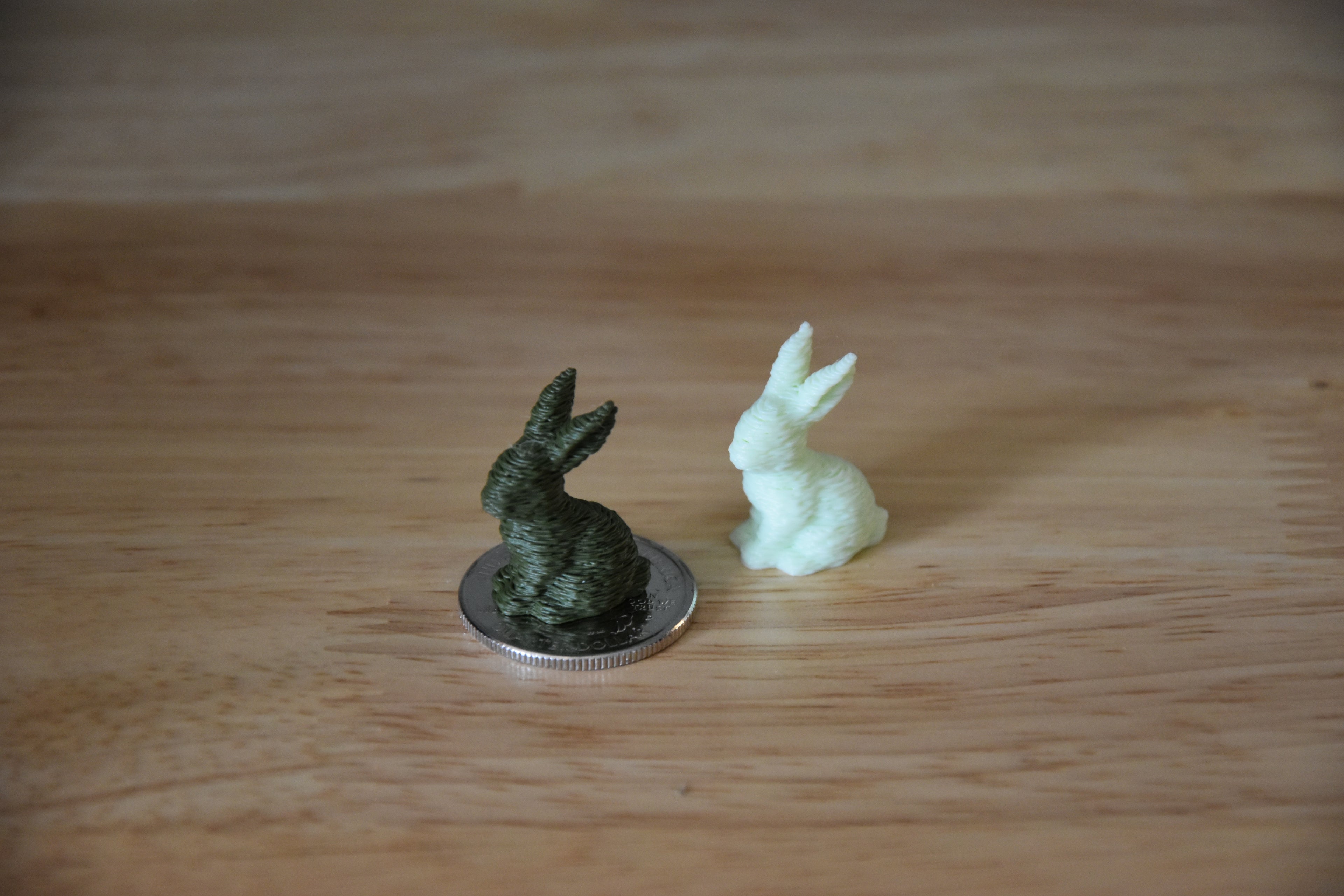 "Moss" Bunny- Mini 1:12 scale