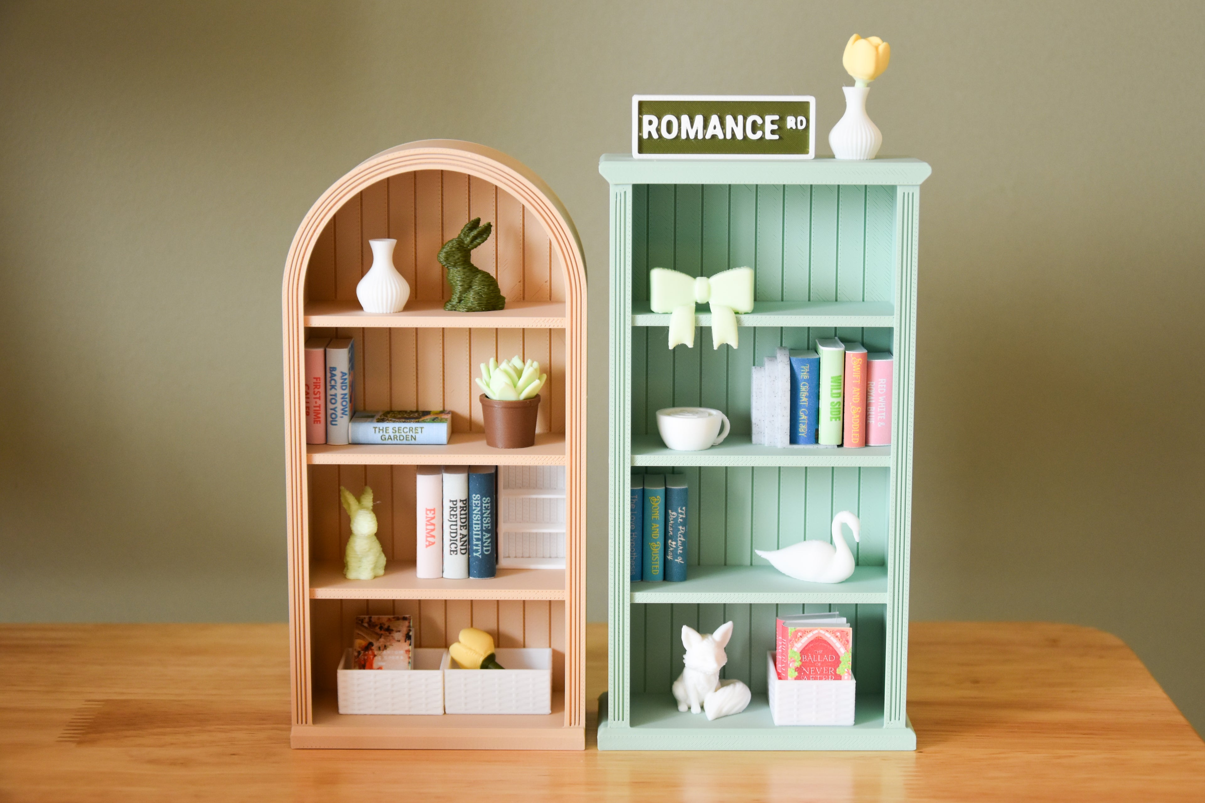 "Moss" Bunny- Mini 1:12 scale