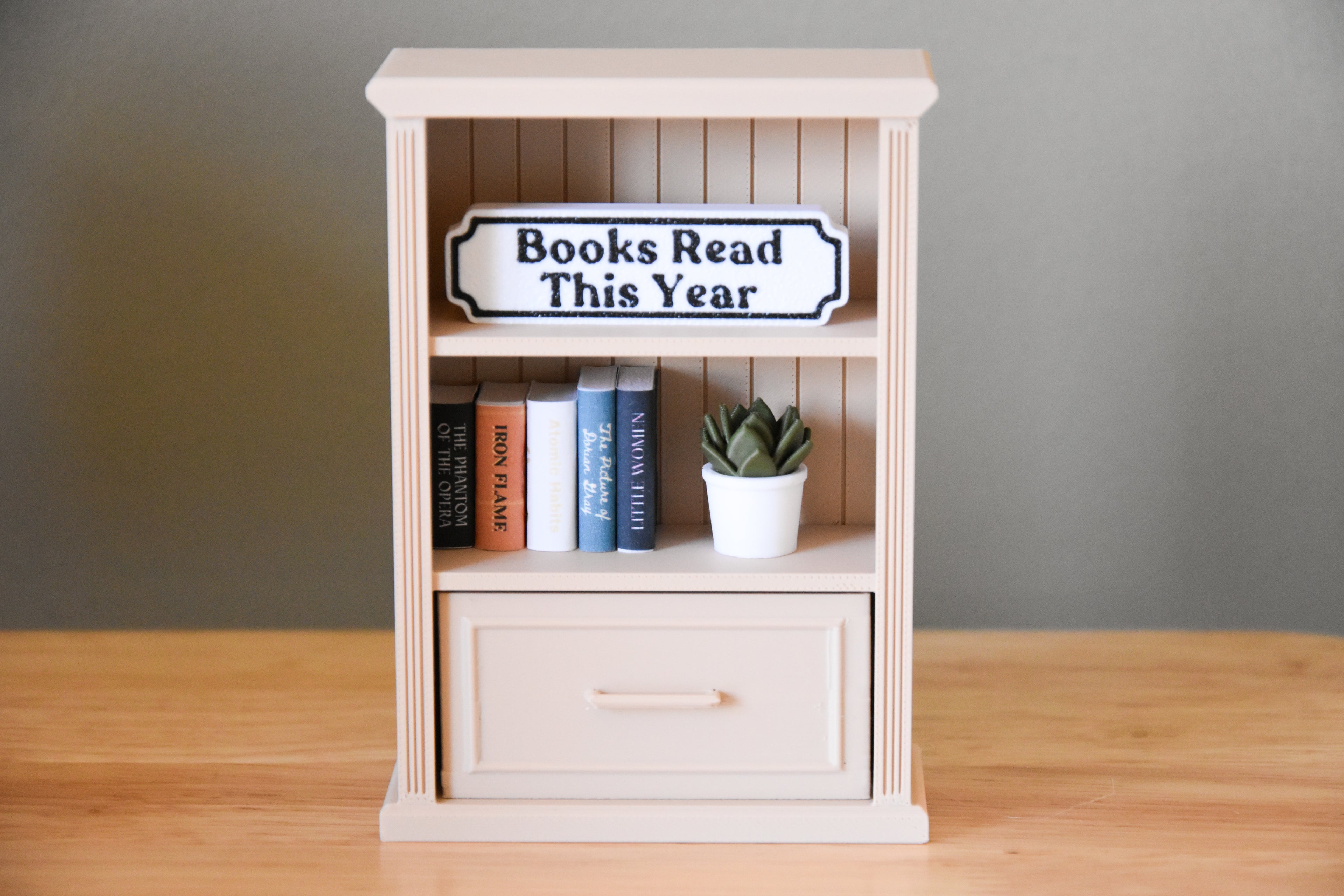 Bookshelf Drawer- 1:12 scale