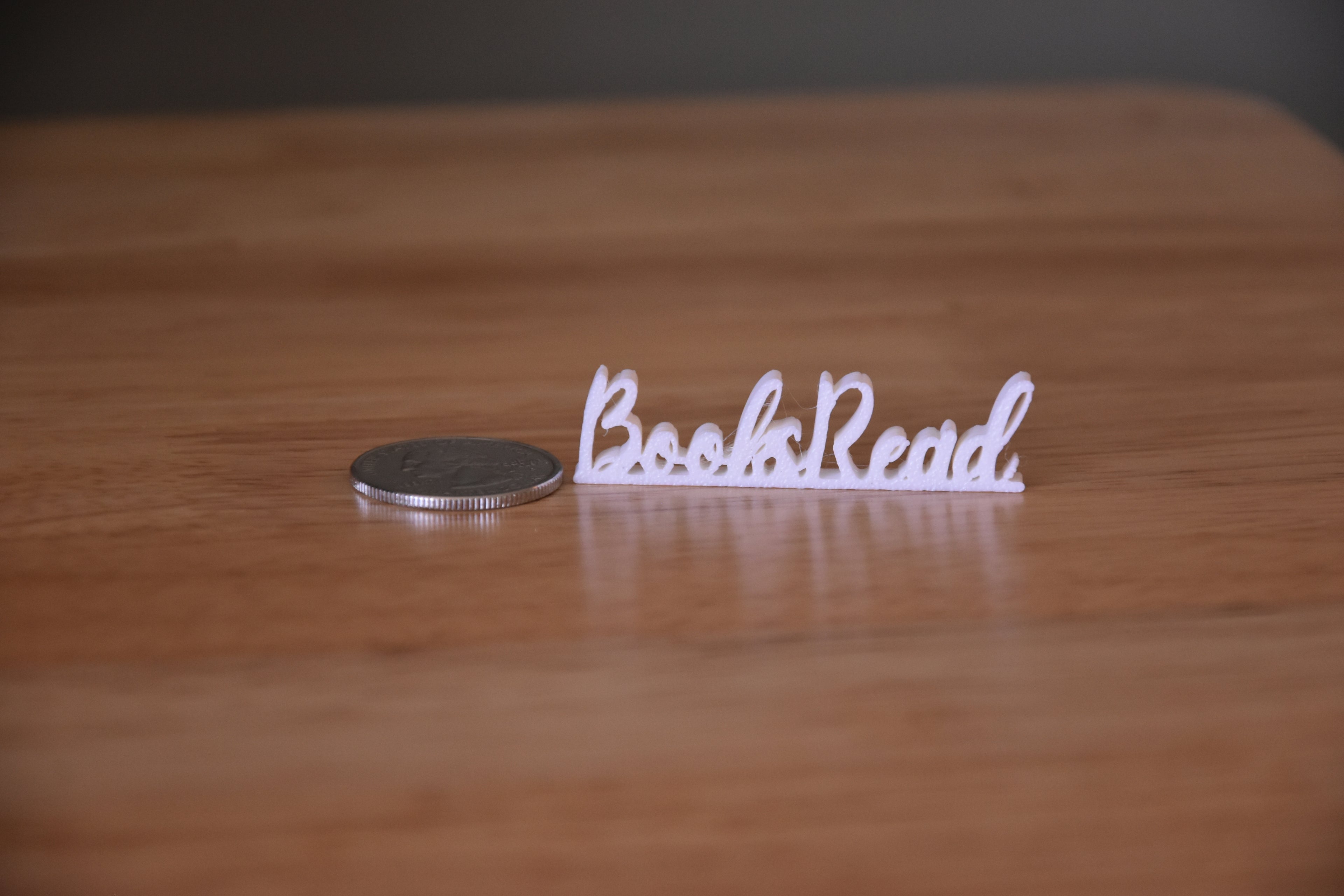 Cursive Books Read Sign- 1:12 scale