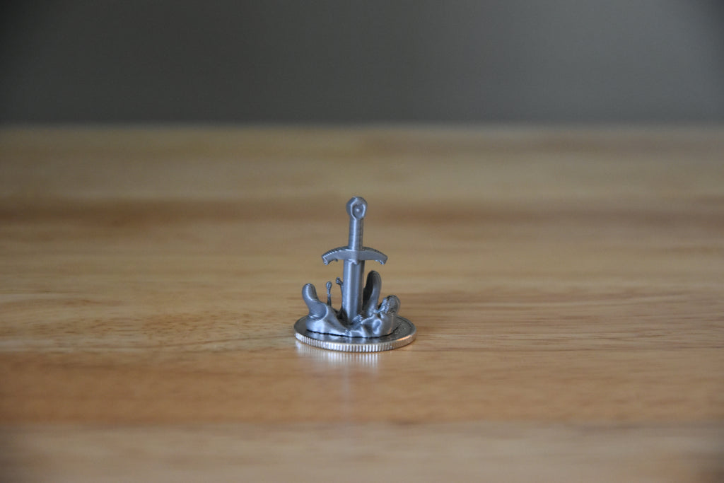 Sword with Metallic Splash- Mini 1:12 scale