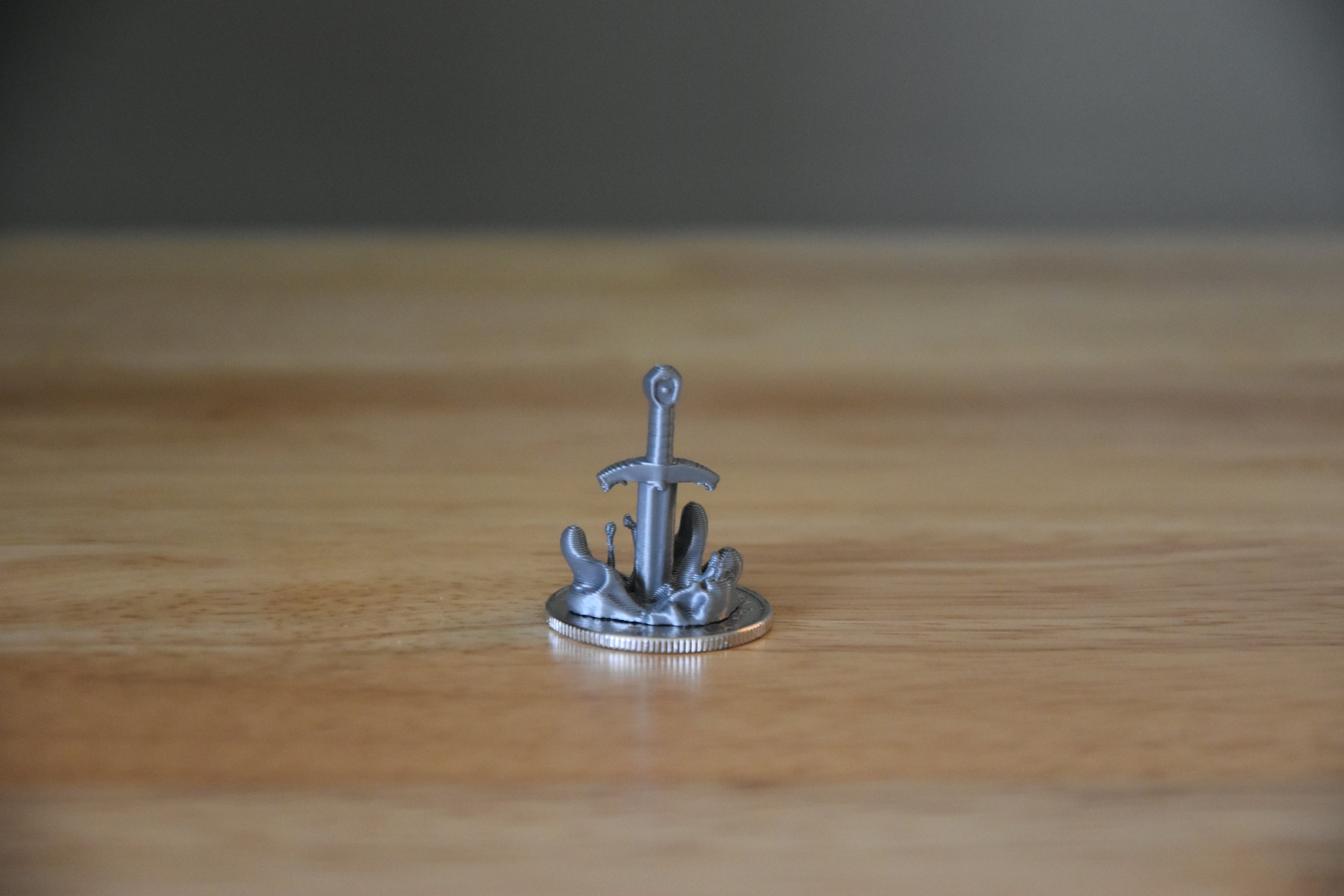 Sword with Metallic Splash- Mini 1:12 scale