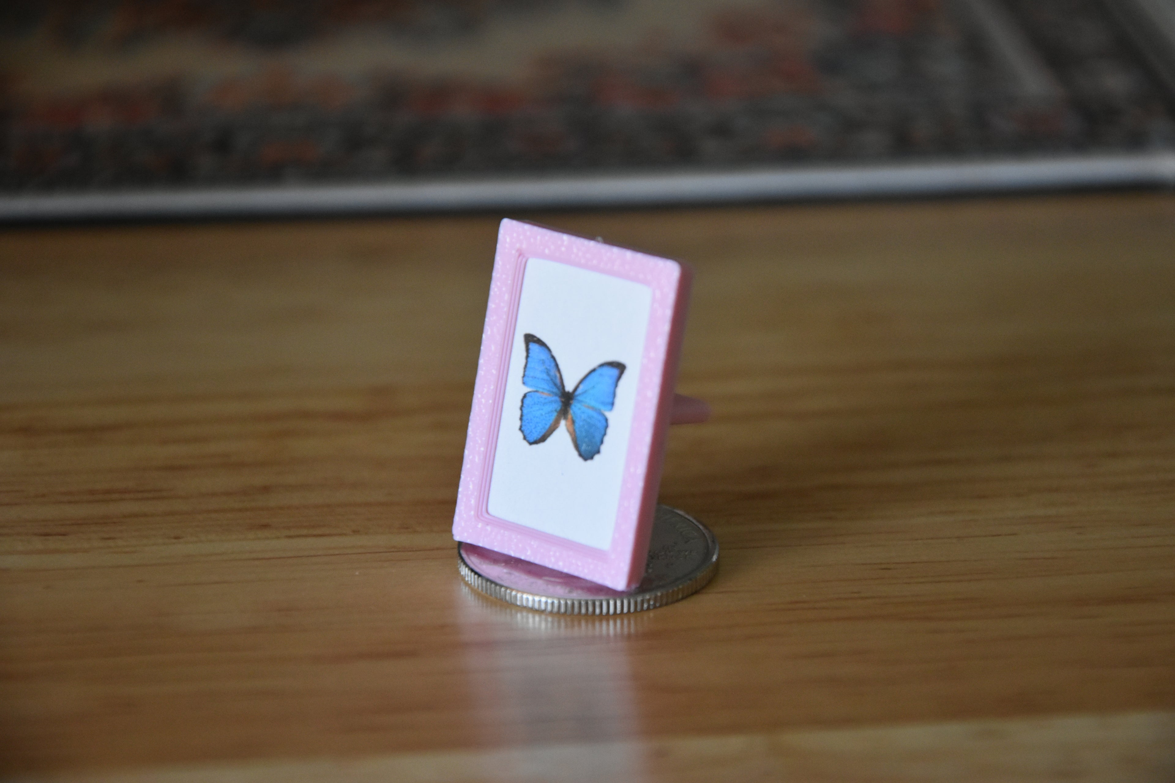 Mini Photo Frame and Template- 1:12 scale