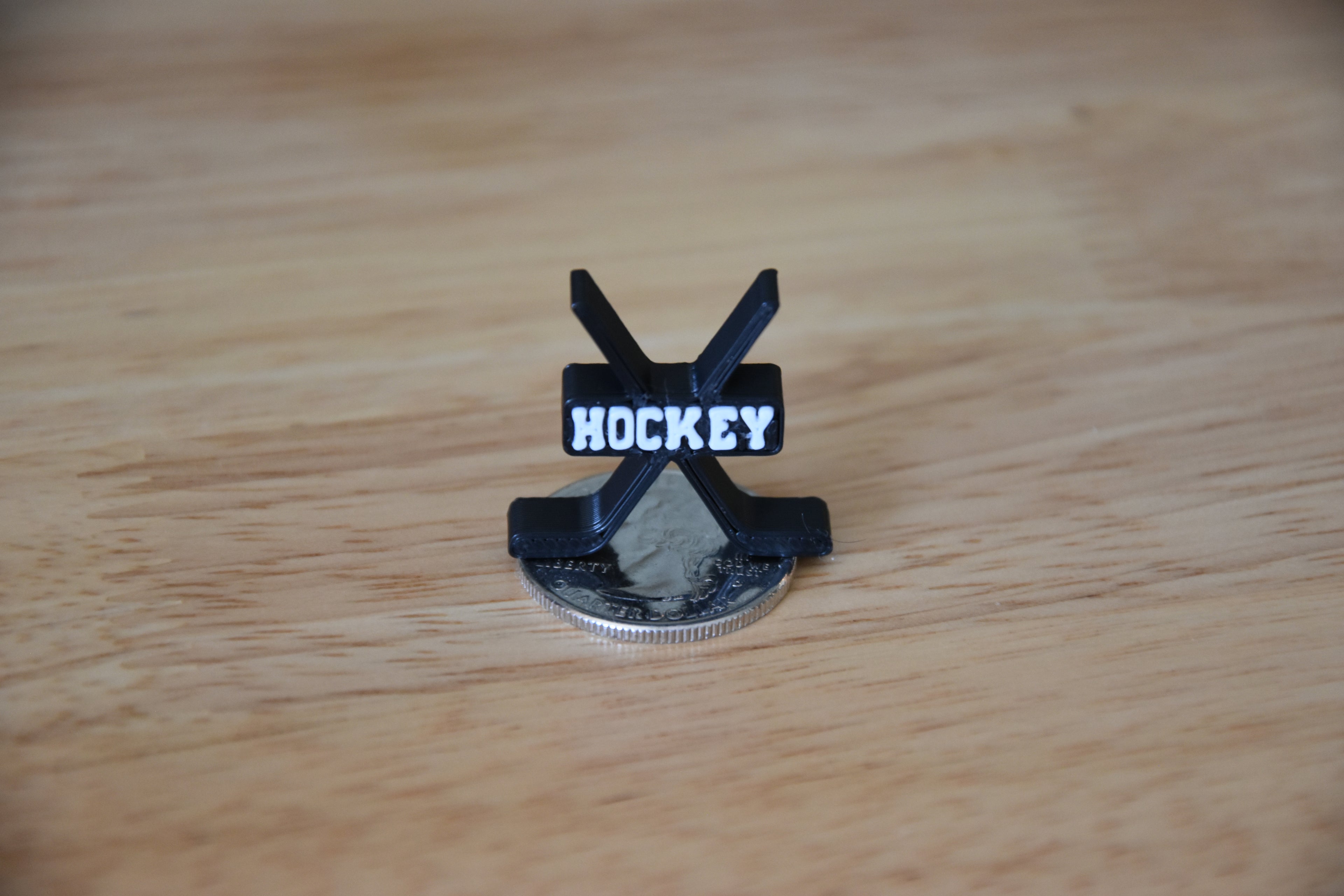 Hockey Sign- Mini 1:12 scale