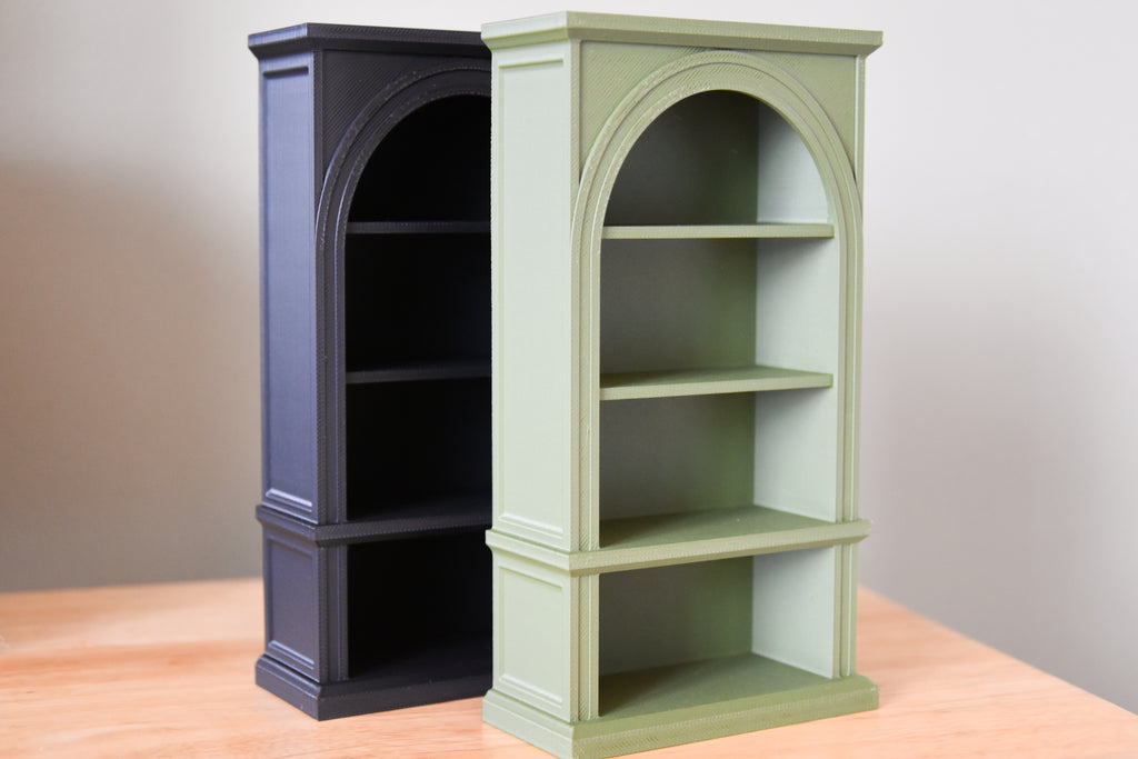 Traditional Tall Mini Bookshelf- 1:12 scale