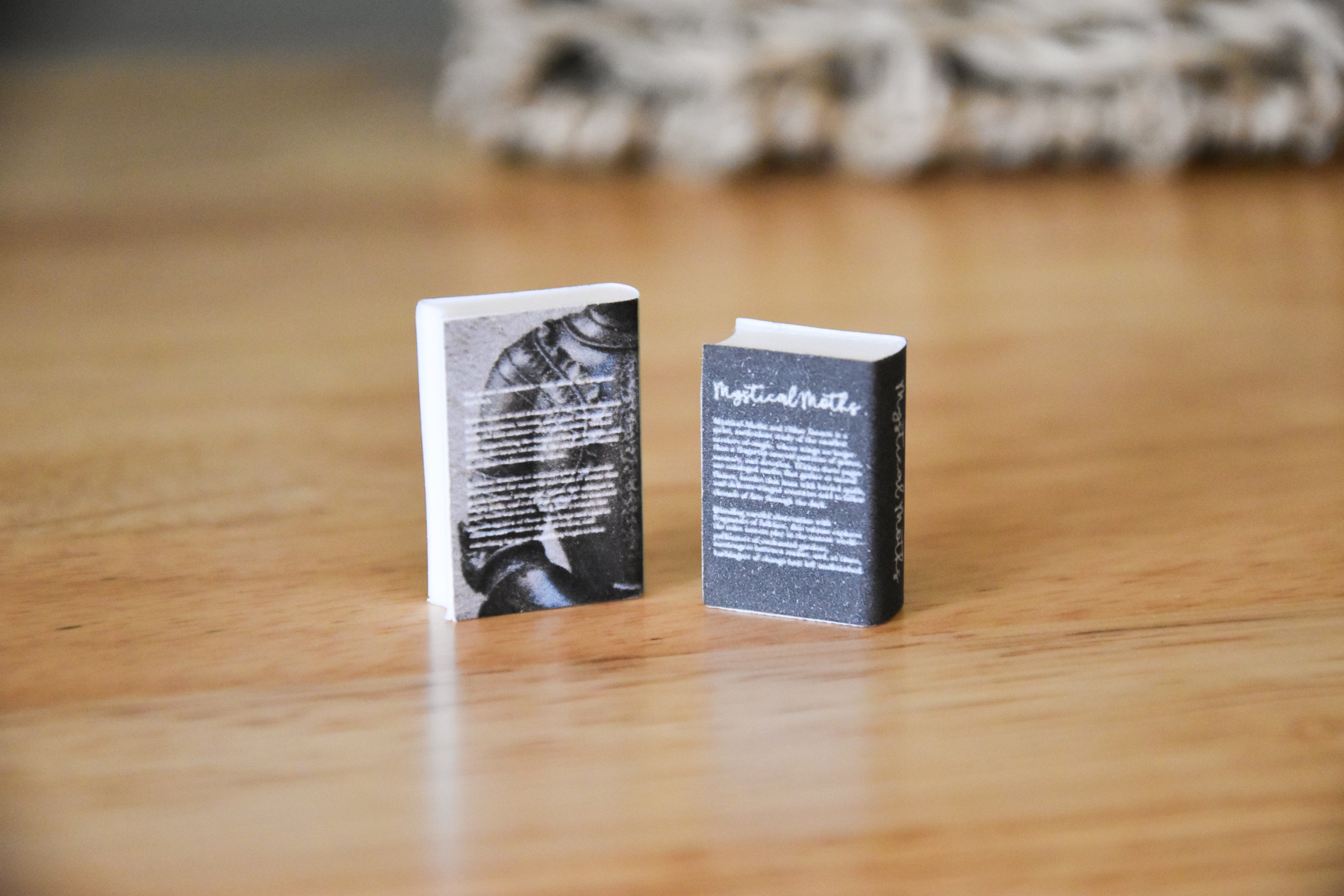 Fantasy Research Books & Guides 12 DIY Mini Books- 1:12 scale