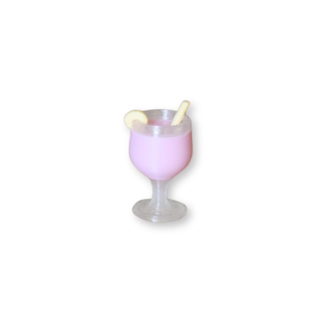 Pink Lemonade Drink- Mini 1:12 scale