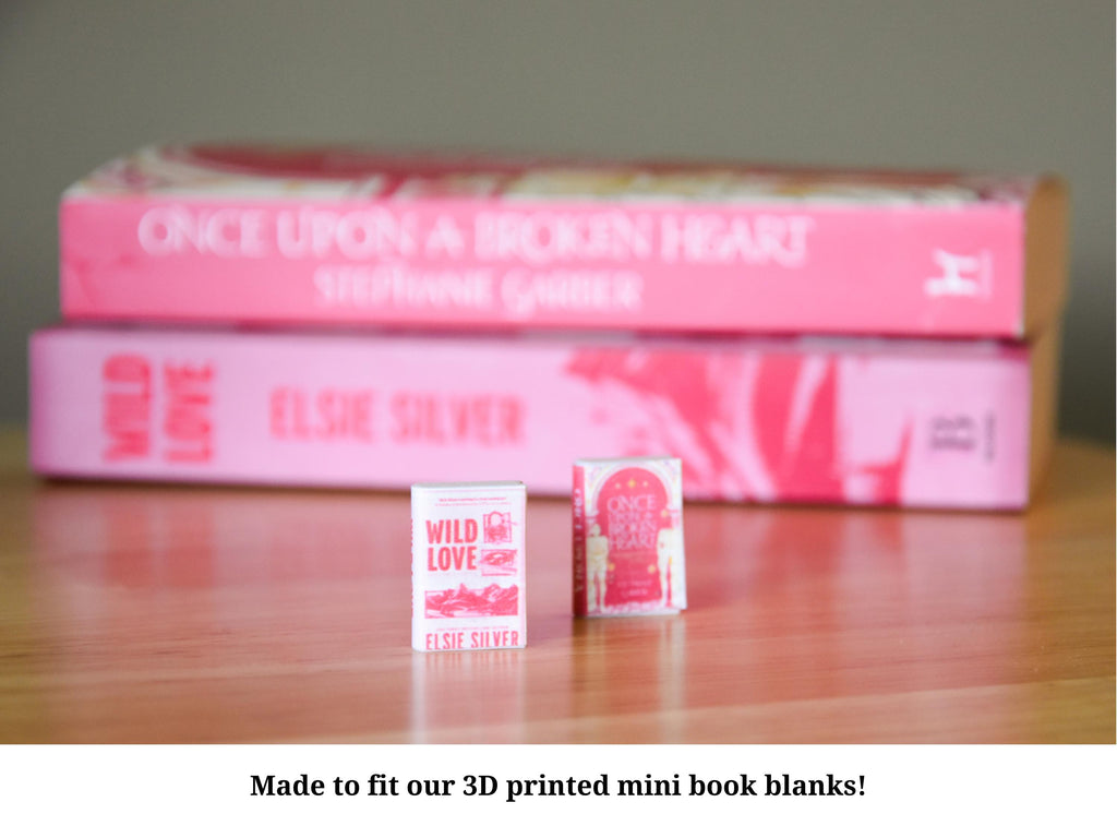 Blank Mini Book Template- Digital Download