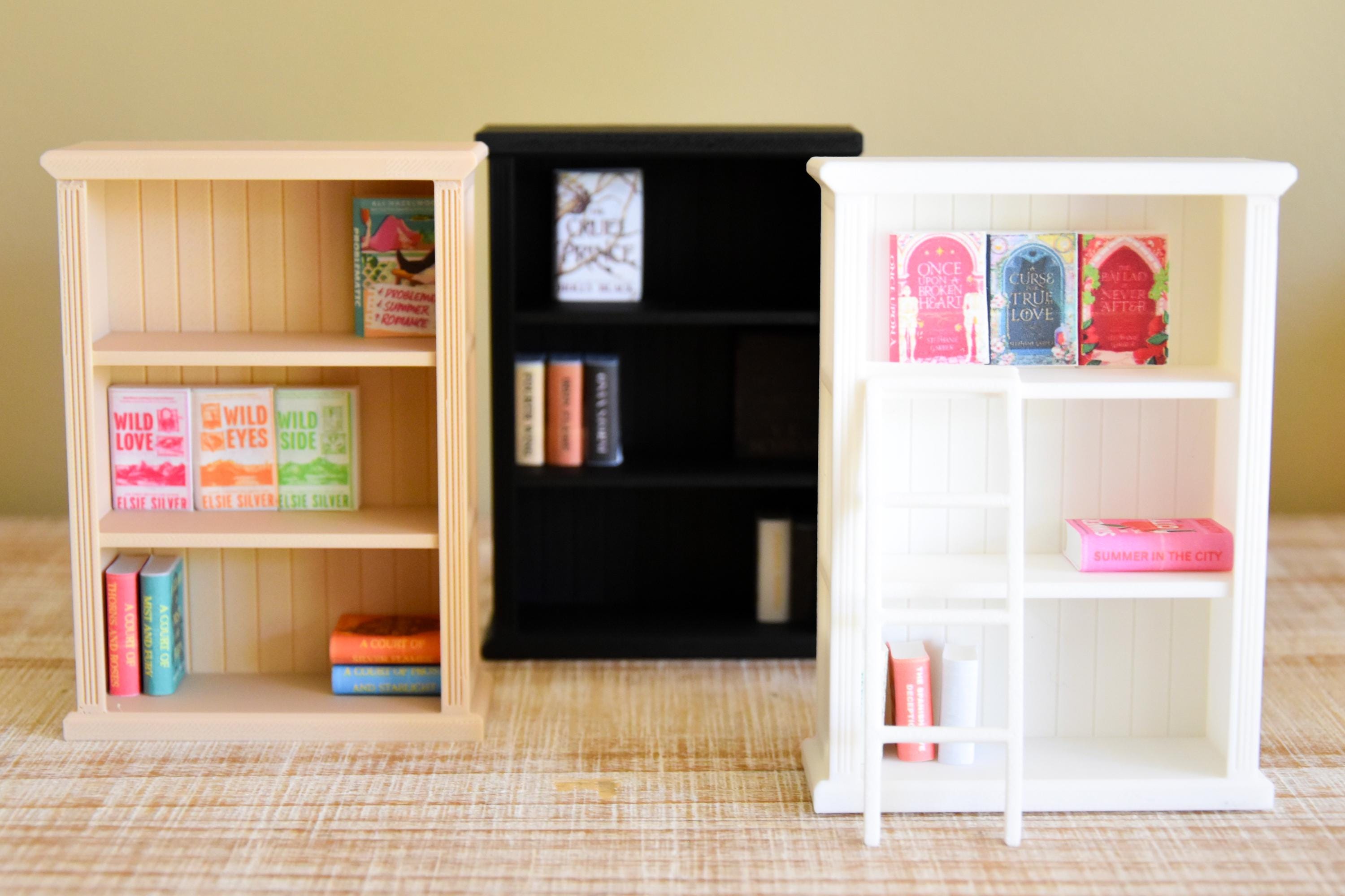 Classic Mini Bookshelf- 1:12 scale
