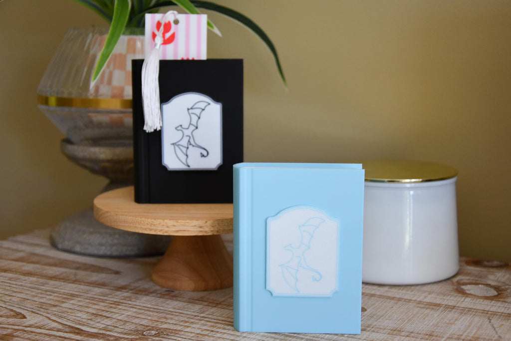 Book-Shaped Bookmark Holder- Dragon