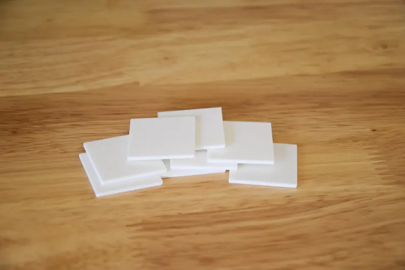 Mini Vinyl Record Blanks- 1:12 scale